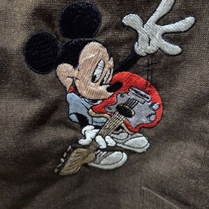 Brown Embroidered Vest